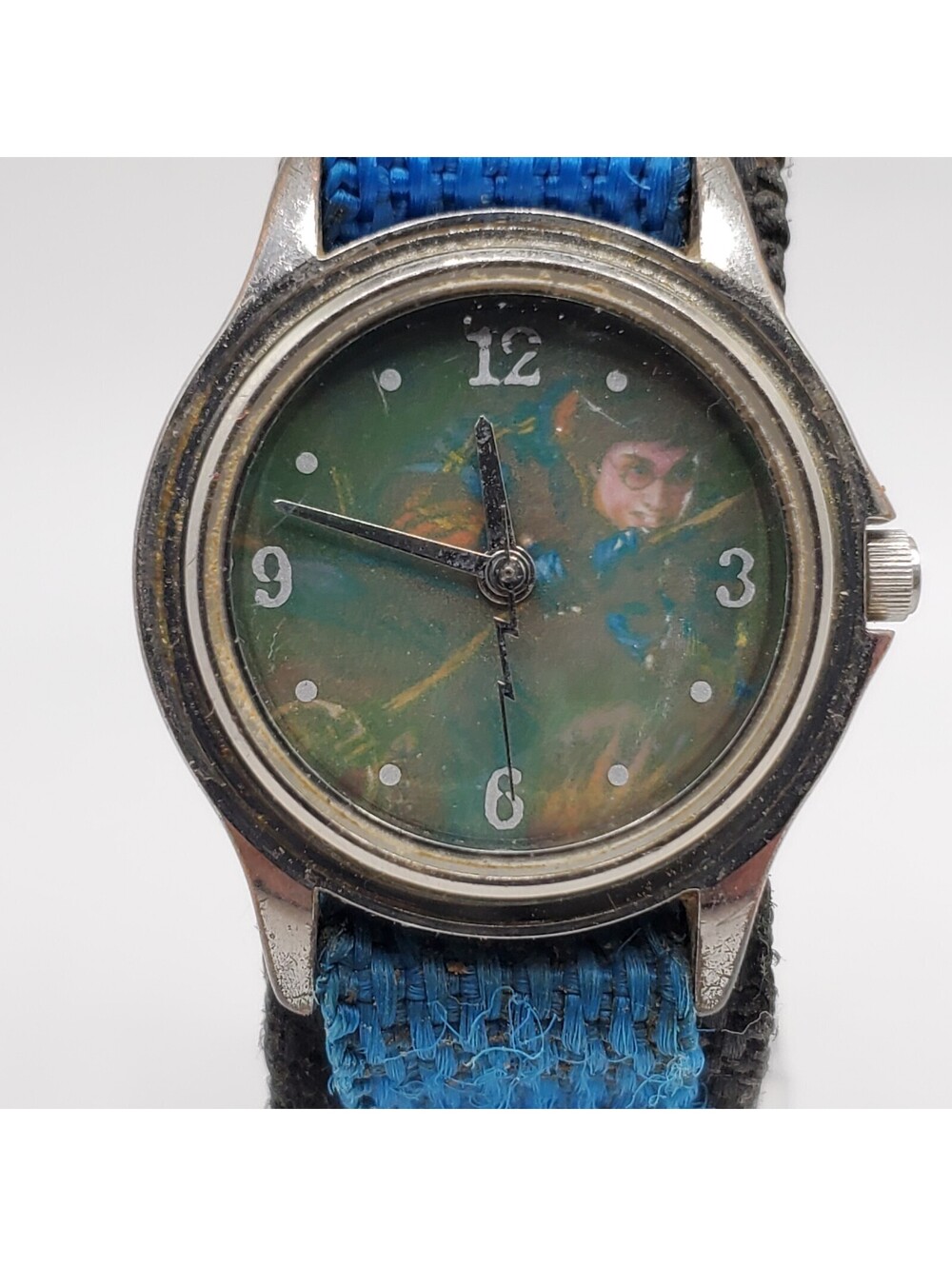 2006 Harry Potter Kids Watch 28mm Blue Purple Band New Battery